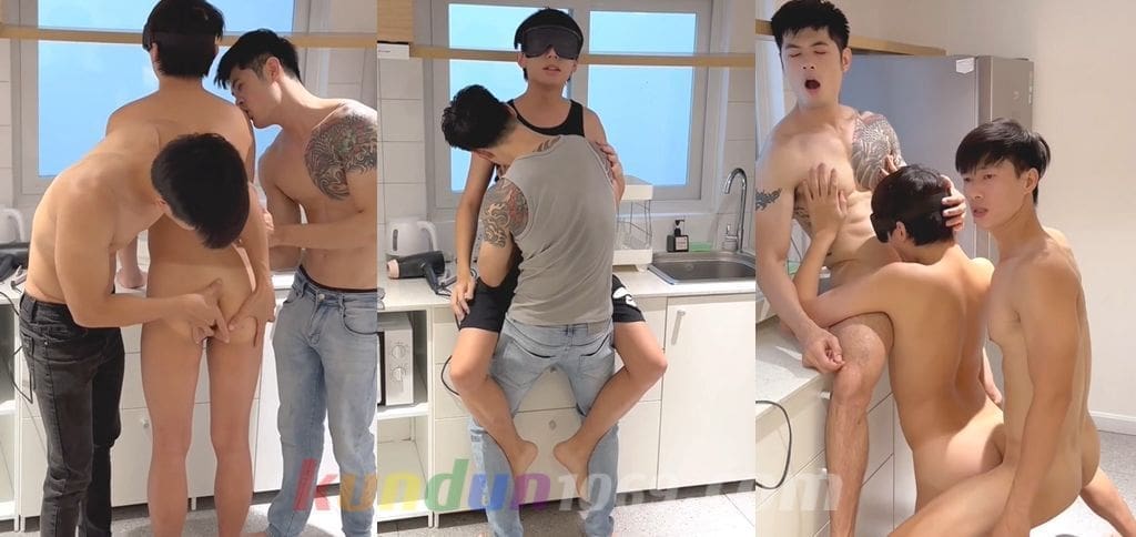 [OF] DAVID_LYCHAN x RYO x Mr.PEACH – 3SOME 三角戀，他屁股關不起來。