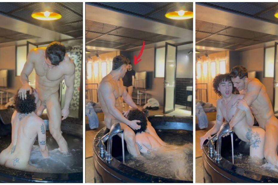 Berk_can34 – a hard and public fucking in the gym hot tub