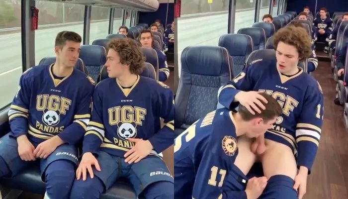 Cosmic_training – fucking on the bus on the way to the game