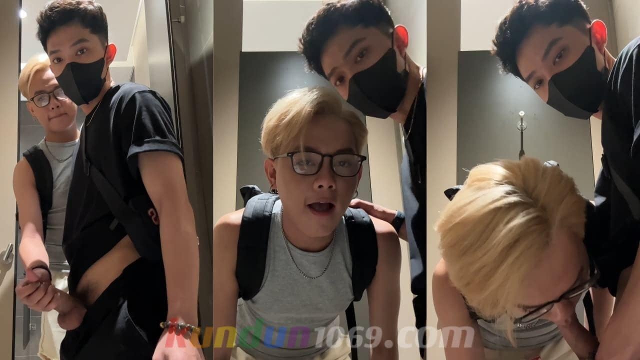 [OF] SEVEN x HANDSOME BOY – SUCK COCK DRINK SEMEN IN THE TOILET